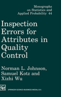 Inspection Errors for Attributes in Quality Control