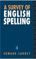 A Survey of English Spelling