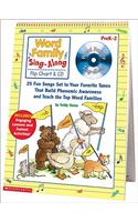 Word Family Sing-Along Flip Chart & CD