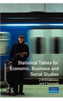 Statistical Tables: For Economic, Business and Social Studies