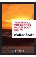 The Poetical Works of Sir Walter Scott