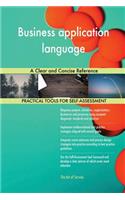 Business application language A Clear and Concise Reference