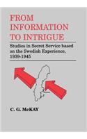 From Information to Intrigue
