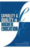 Capability and Quality in Higher Education