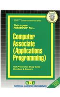 Computer Associate (Applications Programming): Volume 2470