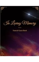 In Loving Memory Funeral Guest Book
