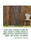 Sacred Poetry