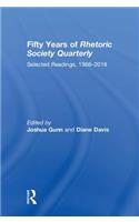 Fifty Years of Rhetoric Society Quarterly