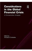Constitutions in the Global Financial Crisis