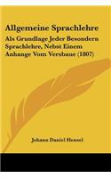 Allgemeine Sprachlehre