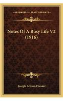Notes of a Busy Life V2 (1916)