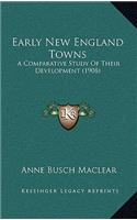 Early New England Towns