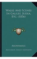 Walks And Scenes In Galilee, Judea, Etc. (1836)