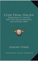 Code Penal Italien