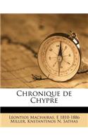Chronique de Chypre