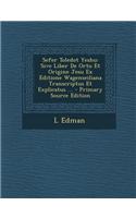 Sefer Toledot Yeshu