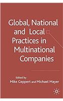 Global, National and Local Practices in Multinational Companies