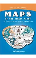 Art of Coloring: Maps of the Disney Parks
