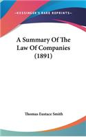 A Summary of the Law of Companies (1891)