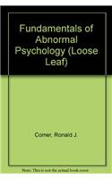 Fundamentals of Abnormal Psychology