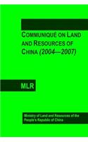 Communiqué on Land and Resources of China (2004-2007)
