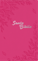 Santa Biblia NTV, Edicion ziper, Flores rosa (SentiPiel)