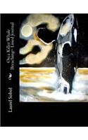 Orca Killer Whale Breaching Lined Journal