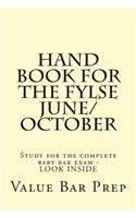 Hand Book for the Fylse June/October