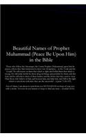 Beautiful Names of Prophet Muhammad (Peace Be Upon Him) in the Bible