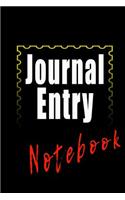 Journal Entry Notebook