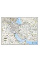 National Geographic: Iran Classic Wall Map - Laminated (30.25 X 23.5 Inches)