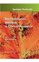 Bioinformatics Methods in Clinical Research