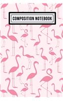 Flamingo Composition Notebook