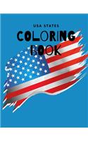 USA States Coloring Book