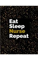 2020 - 2021 Planner Eat Sleep Nurse Repeat