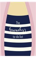 The homemaker's to-do list: Cute to-do list in a pink blush cover for the busy homemaker. A wonderful way to organize your chores. Grab a copy for you, a friend, your mom, sist