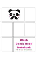 Blank Comic Book Notebook