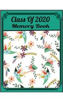 Class Of 2020 Memory Book