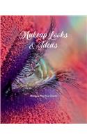 Face Painting Makeup Face Charts Ideas Book: A Blank Makeup Looks Workbook