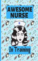 Funny Student Nurse Notebook