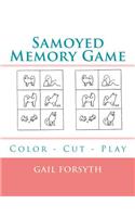 Samoyed Memory Game: Color - Cut - Play