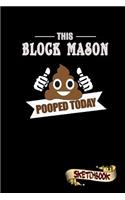 This Block Mason Pooped Today