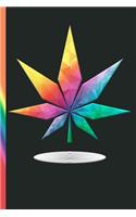 Psychedelic Marijuana Plant Leaf