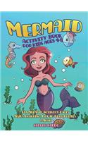 Mermaid Activity Book for Kids Ages 4-8