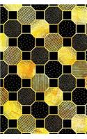 Journal Notebook Dotty Hexagon Pattern 6
