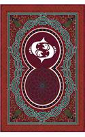 Monogram Pisces Journal: Blank Notebook Diary Log