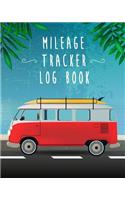 Mileage Tracker Log Book: Road Travel Mileage Tracker Notebook & Journal Size 8x10 Inches 120 Pages(6 Auto Mileage Log Book)