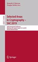 Selected Areas in Cryptography - Sac 2019