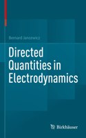 Directed Quantities in Electrodynamics