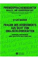 Fragen Des Assessments Aus Sicht Von Englischlehrkraeften